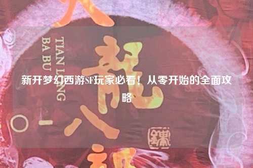 新開(kāi)夢(mèng)幻西游SF玩家必看！從零開(kāi)始的全面攻略