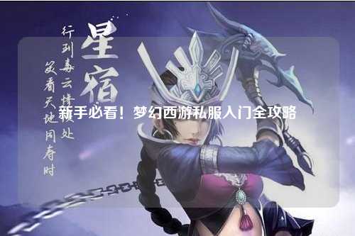 新手必看！夢(mèng)幻西游私服入門(mén)全攻略